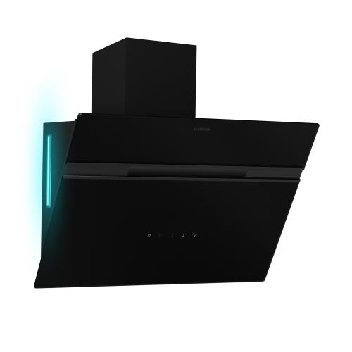Klarstein Alina okap kuchenny, klasa energetyczna A, dotykowy, oświetlenie LED, wyciąg/pochłaniacz, 600 m³/h