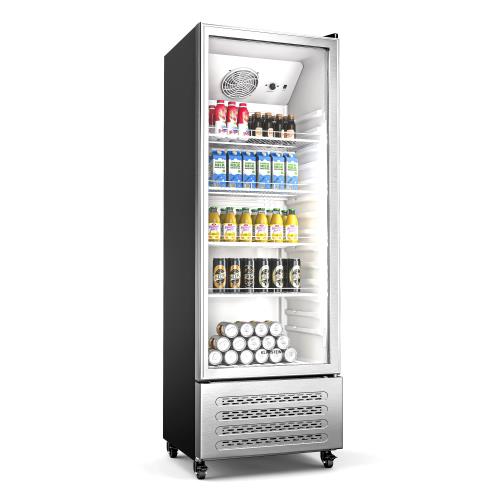 Klarstein GrandCooler lodówka na napoje, 270 l, oświetlenie LED, kółka, 4 półki