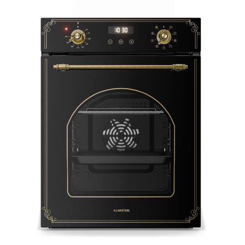Klarstein Victoria piekarnik do zabudowy 45 cm 49 l czarna