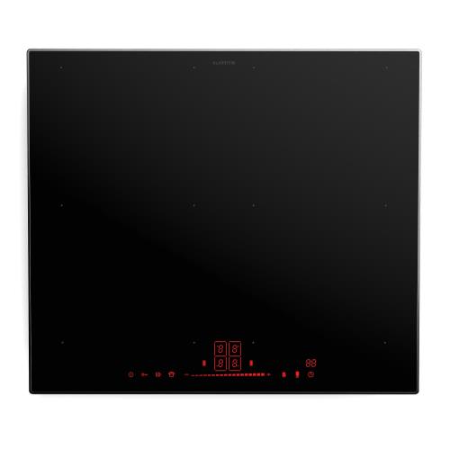 Klarstein NanoGlow płyta indukcyjna, 4 pola grzewcze, strefy Flex, Booster, nanopowłoka