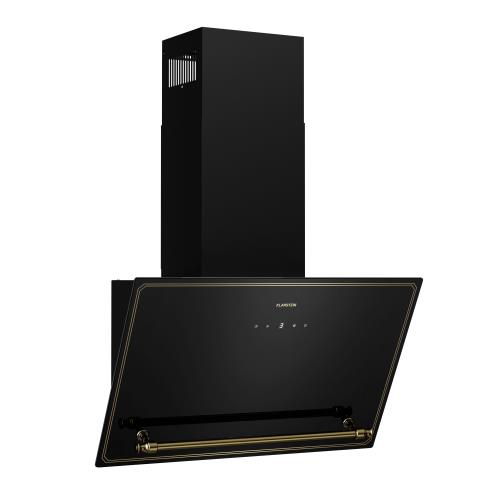 Klarstein Victoria okap skośny 90 cm przepływ powietrza 336 m³/h