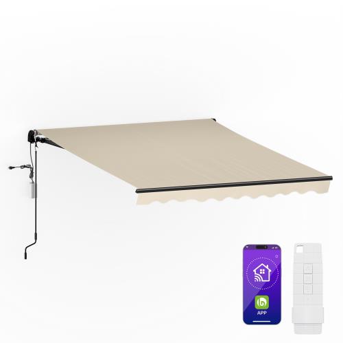 Blumfeldt CloudShade markiza, inteligentne sterowanie, ochrona UV, montaż na ścianie