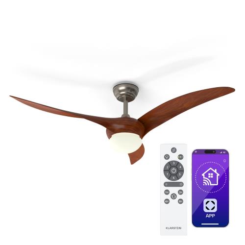 Klarstein Wentylator sufitowy Monteverde z regulowanym oświetleniem