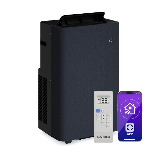 Klarstein AireLux klimatyzator przenośny, 14 000 BTU, Smart Control, Nowoczesny