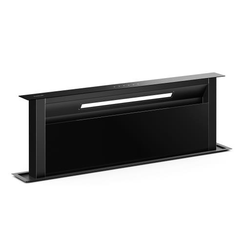 Klarstein System downdraft Velaire, Elegancki, minimalistyczny, wydajny, Klasa energetyczna A++, 906 m³/h, 90 cm