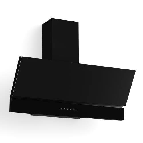 Klarstein Okap kuchenny Velaire, Elegancki, minimalistyczny, wydajny, Klasa energetyczna A++, 820 m³/h, 90 cm