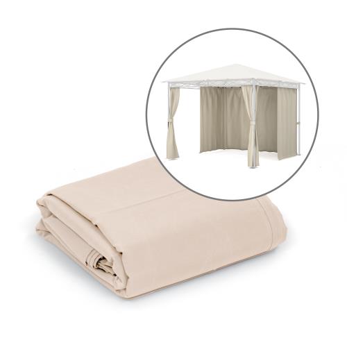 Blumfeldt Mondo 3x3 SP Ściana boczna beżowa