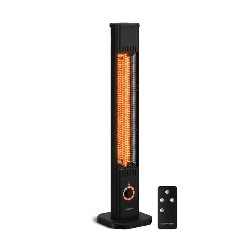Klarstein DualisHeat Stojący promiennik podczerwieni | 2000 W | 15 m² | Elastyczny | 105 cm x 25 cm