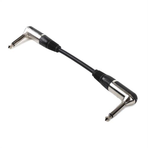 FrontStage 2x Kabel krosowy jack 6,35 mm 15cm zagięty