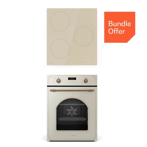 Klarstein Victoria płyta indukcyjna + Victoria piekarnik | 45 cm