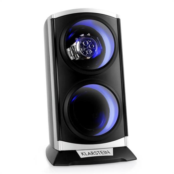 Klarstein St. Gallen Premium, rotomat, 2 zegarki, 4 prędkości, kolor czarny