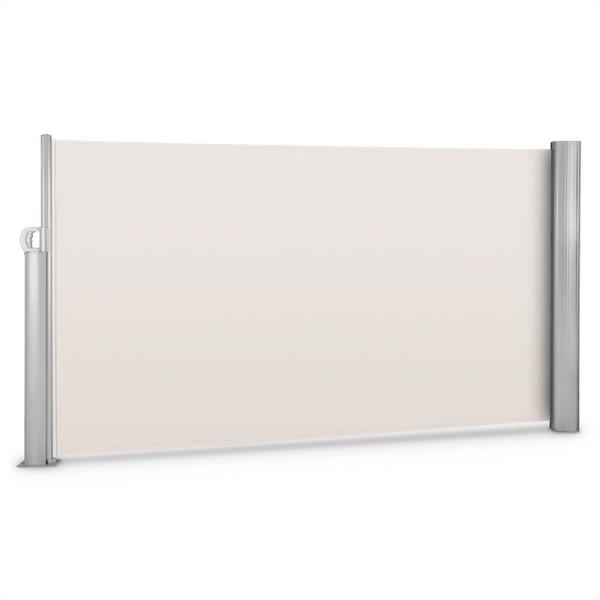 Blumfeldt Bari 316, markiza boczna, roleta boczna, 300 x 160 c m, aluminium, kremowa