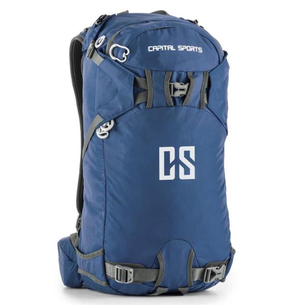 Capital Sports CS 30, plecak turystyczny, 30 l, wodoodporny, nylon, kolor niebieski