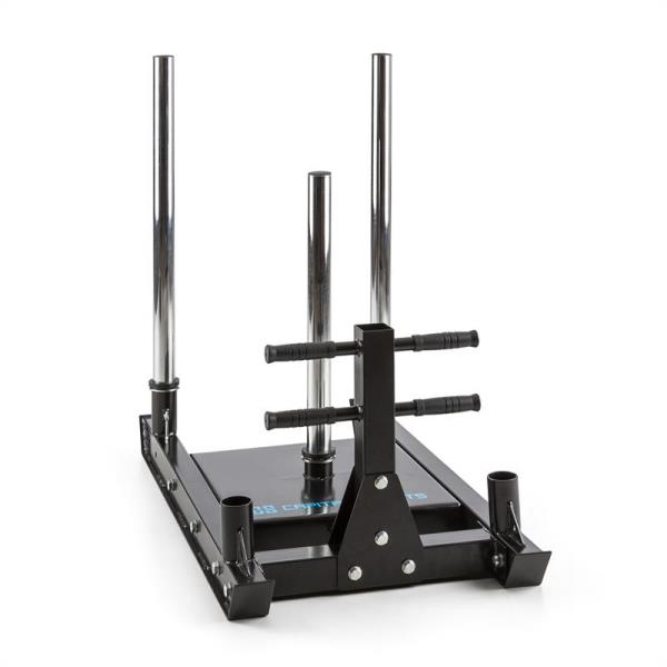 Capital Sports Sledster Plus, sanki obciążeniowe, stal, masywne, Ø 50 mm