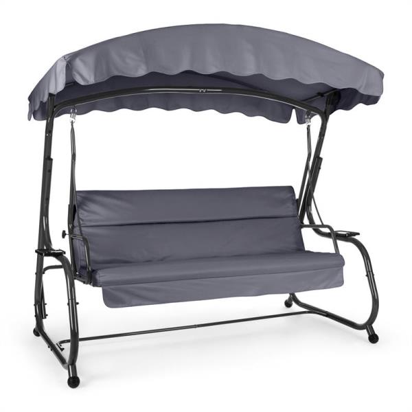 Blumfeldt High Society, huśtawka ogrodowa, 220 cm, szara