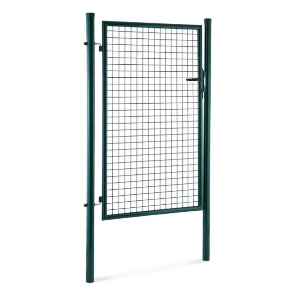 Waldbeck Duraporta 2010 brama ogrodowa kratowa 1,95 m wysokości stalowa zamek zielona