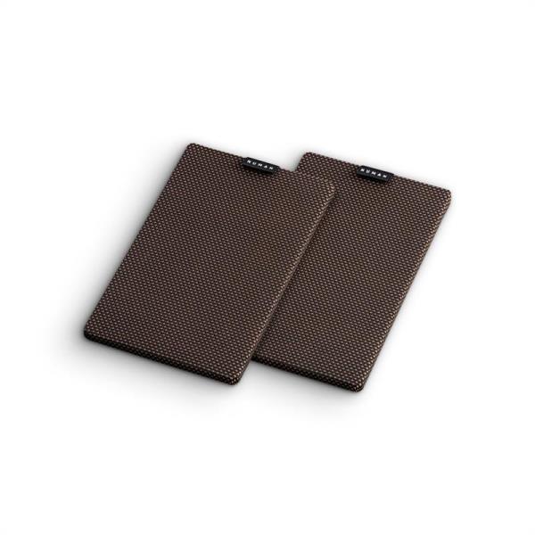 Numan Retrospective 1979 S, maskownica do kolumny podstawkowej, 2 szt., kolor ciemnobrązowy