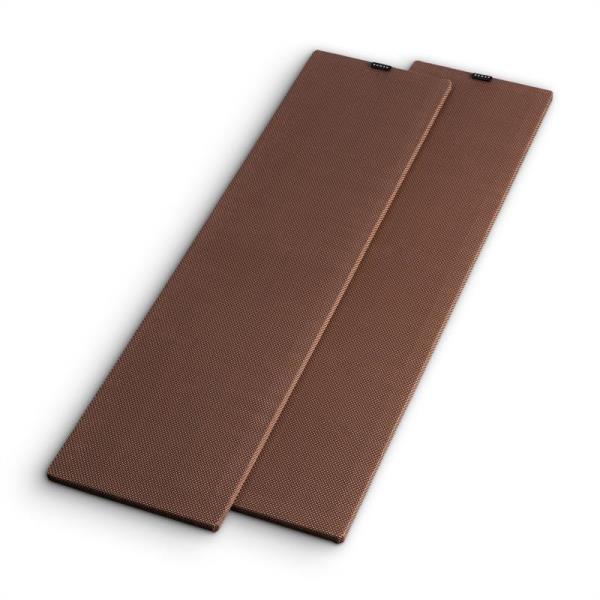 Numan Retrospective 1977 MKII, maskowica do kolumny podłogowej, 2 szt., kolor brązowy