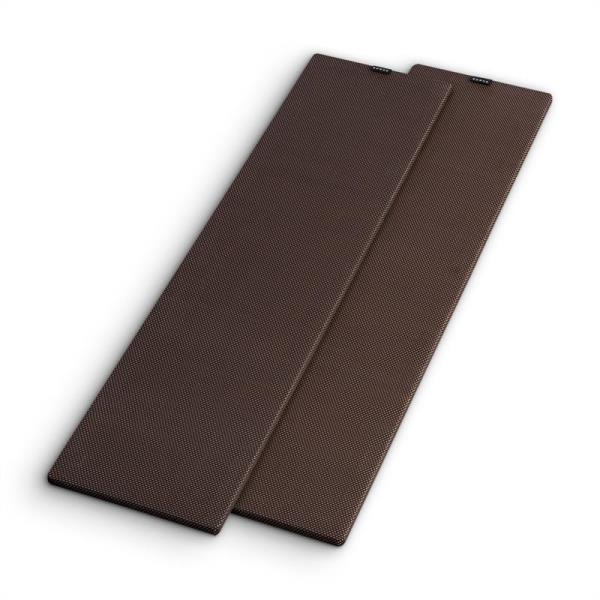 Numan Retrospective 1977 MKII, maskowica do kolumny podłogowej, 2 szt., kolor ciemnobrązowy