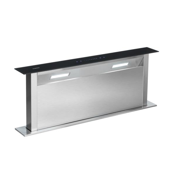 Klarstein Royal Flush Downdraft, okap blatowy, 90 cm, 540 m³/h