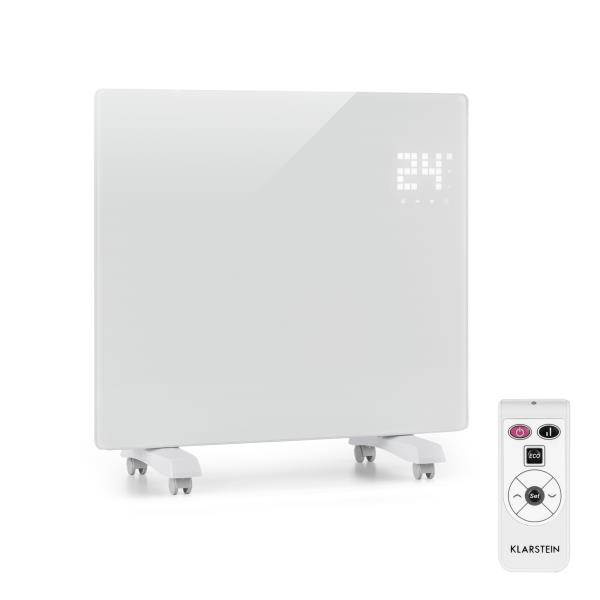 Klarstein Bornholm Single, grzejnik konwekcyjny, termostat, timer, 1000 W, biały