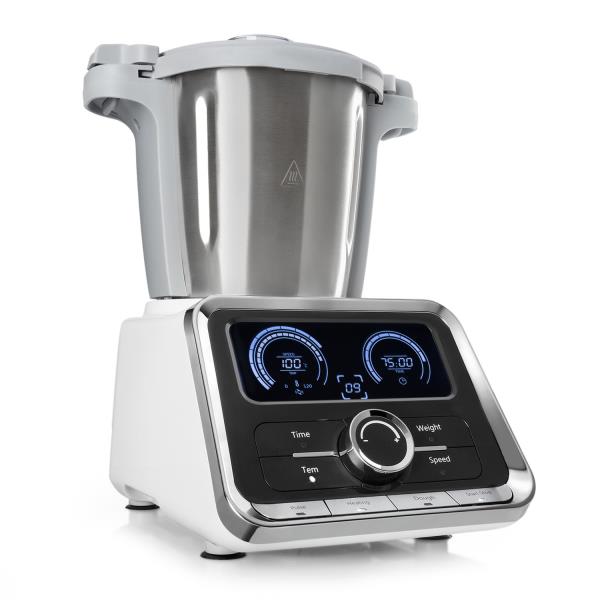 Klarstein GrandPrix, robot kuchenny, 500/1000 W, misa o pojemności 2,5 l, kolor biały