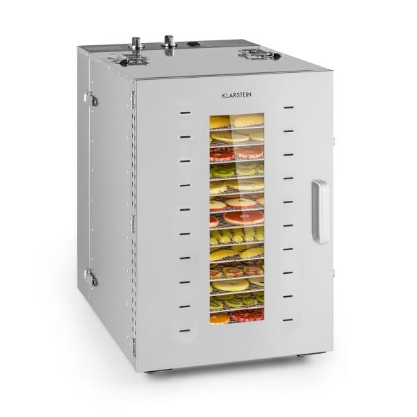 Klarstein Pro Master Jerky 16, suszarka do żywności, 1500 W, 40–90°C, timer 15-godzinny