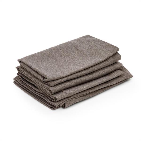 Blumfeldt Theia, poszewki na meble ogrodowe, 8 części, 100% poliester, wodoodporne, kolor brązowy