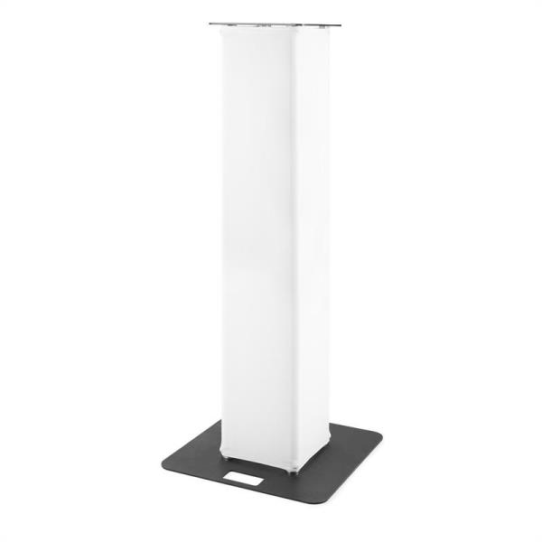 Beamz P30, kratownica do oświetlenia, wysokość: 1,5 m, podstawa: 60 x 60 cm, płyta kratownicy: 35 x 35 cm, biała