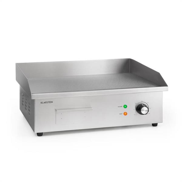 Klarstein Grillmeile 3000G, grill elektryczny, płyta grillowa 54,5 x 35 cm, gładki, 3000 W