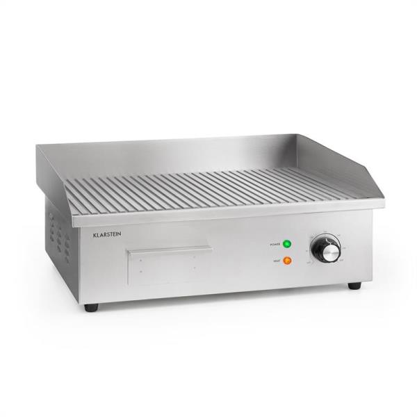 Klarstein Grillmeile 3000R, grill elektryczny, płyta 54,5 x 35 cm, ryflowany, 3000 W