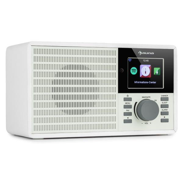 Auna IR-160 SE, radio internetowe, WLAN, USB,2.8" wyświetlacz HCC, aplikacja AirMusic