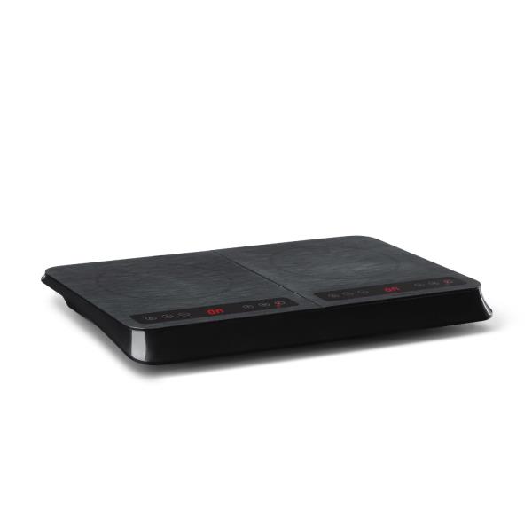 Klarstein InnoChef, przenośna kuchenka indukcyjna, dwupalnikowa, 3400 W, panel dotykowy, szkło ceramiczne