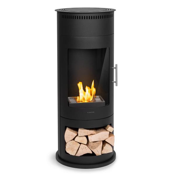 Klarstein Phantasma Calor, biokominek, bez dymu i zapachu, bioetanol, szyba bezpieczna