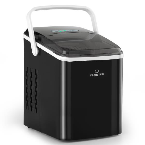 Klarstein Arctic Porter, kostkarka do lodu, kostki w kształcie pocisku, 12 kg/24 h, stal szlachetna