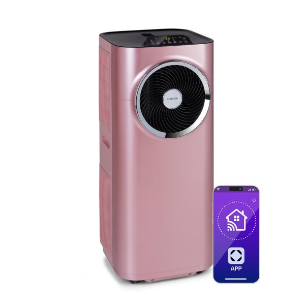 Klarstein Kraftwerk Smart 12K, klimatyzator przenośny 3 w 1, 12 000 BTU, sterowanie za pomocą aplikacji, pilot