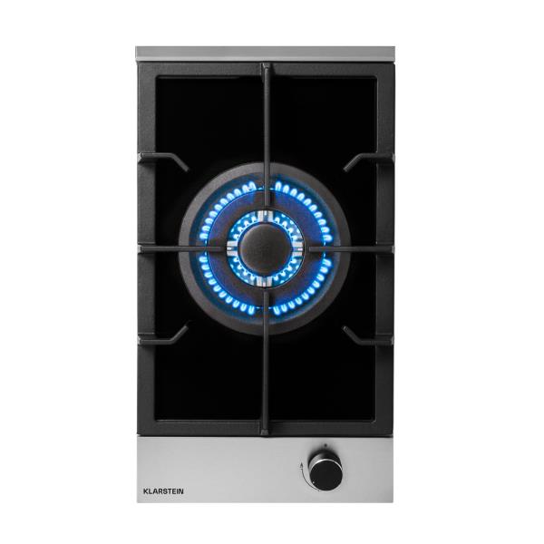 Klarstein Alchemist, płyta gazowa, 1 palnik do woka, szkło ceramiczne