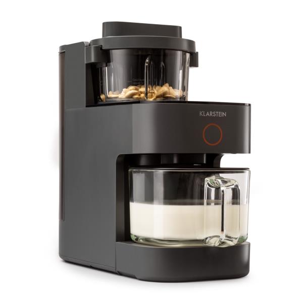 Klarstein Marcia, urządzenie do przygotowania mleka orzechowego, 300–1200 ml, 360°, panel dotykowy, wyjmowany zbiornik na wodę