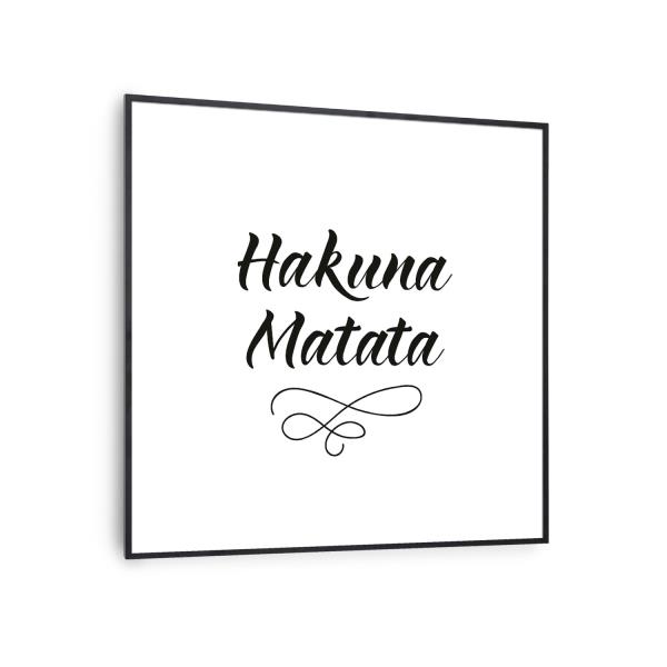 Klarstein Wonderwall Air Art Smart, panel grzewczy na podczerwień, grzejnik, 60 x 60 cm, 350 W, motto