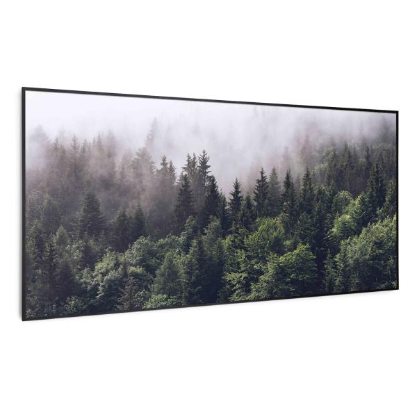 Klarstein Wonderwall Air Art Smart, panel grzewczy na podczerwień, grzejnik, 120 x 60 cm, 700 W, las