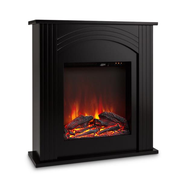 Klarstein Elbrus, kominek elektryczny, 2000 W, LED technologia, pilot zdalnego sterowania