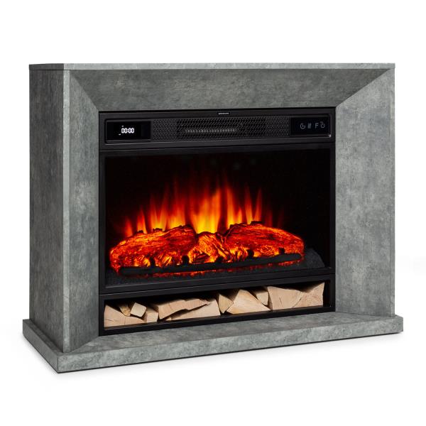 Klarstein Crater Lake, kominek elektryczny, 1900 W, LED technologia, pilot zdalnego sterowania