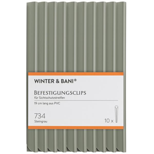 Blumfeldt Klipsy do siatki cieniującej maskującej, akcesoria, PVC, 10 szt.