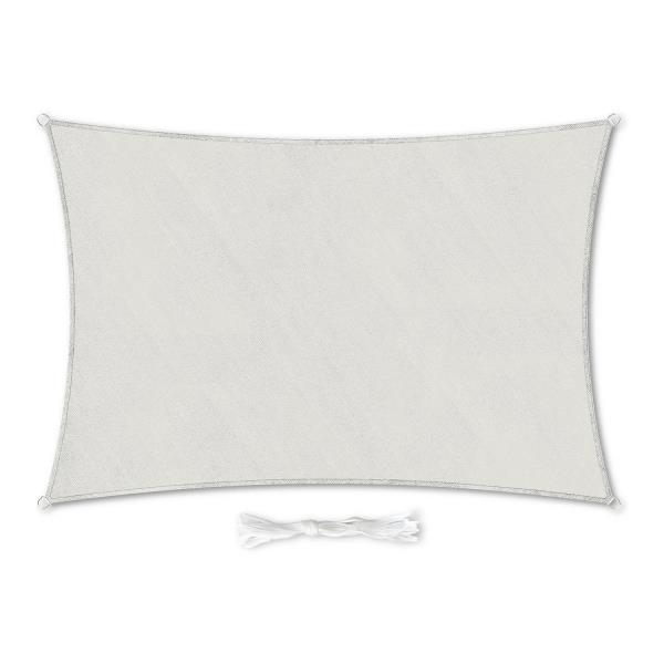 Blumfeldt Prostokątny żagiel przeciwsłoneczny, 3 x 5 m, pierścienie mocujące, poliester, przepuszczający powietrze