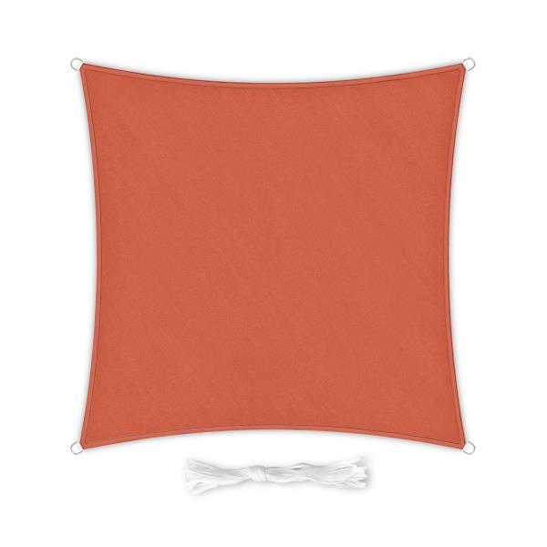 Blumfeldt Kwadratowy żagiel przeciwsłoneczny, 3 x 3 m, poliester, przepuszczający powietrze