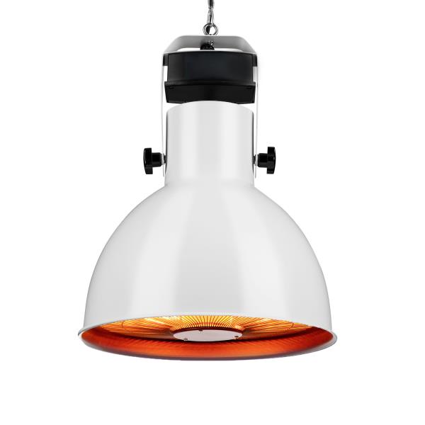 Blumfeldt Heatbell Ceiling Smart, promiennik podczerwieni tarasowy, wiszący, IPX4, Wi-Fi, 800/1200/2000 W