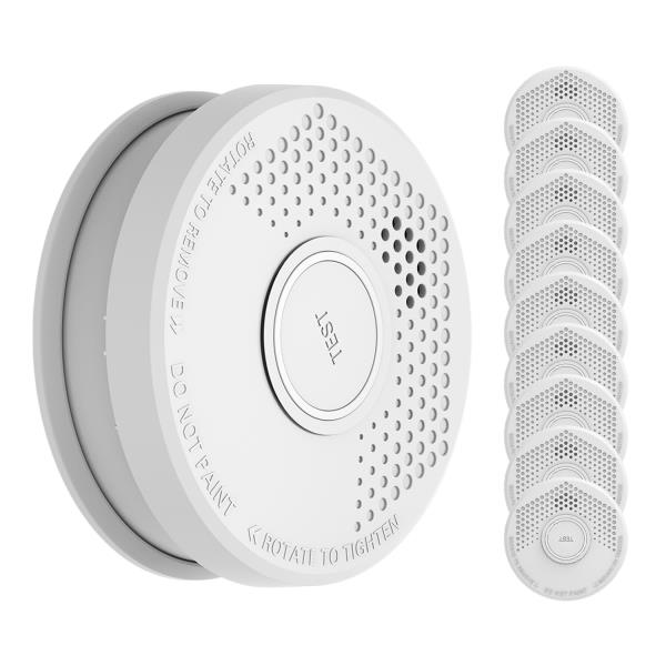 SHD by oneConcept DOF29, czujnik dymu, plastik, sygnał ostrzegawczy: 85 dB, zasilanie bateryjne 9 V