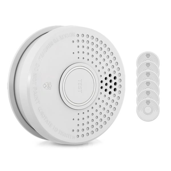 SHD by oneConcept DOF39, czujnik dymu, plastik, sygnał ostrzegawczy: 85 dB, zasilanie bateryjne 9 V