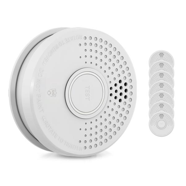 SHD by oneConcept DOF39, czujnik dymu, plastik, sygnał ostrzegawczy: 85 dB, zasilanie bateryjne 9 V