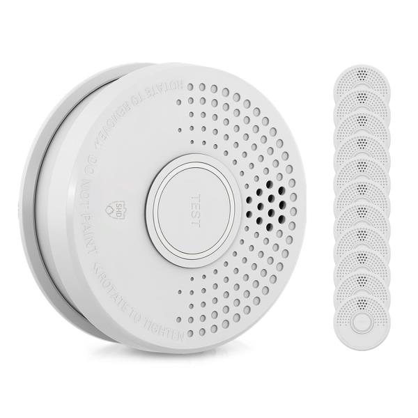 SHD by oneConcept DOF39, czujnik dymu, plastik, sygnał ostrzegawczy: 85 dB, zasilanie bateryjne 9 V